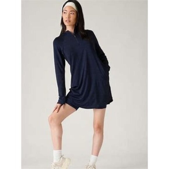 Athleta Pacifica Shores Coverup in Navy Blue Medium - Picture 1 of 8